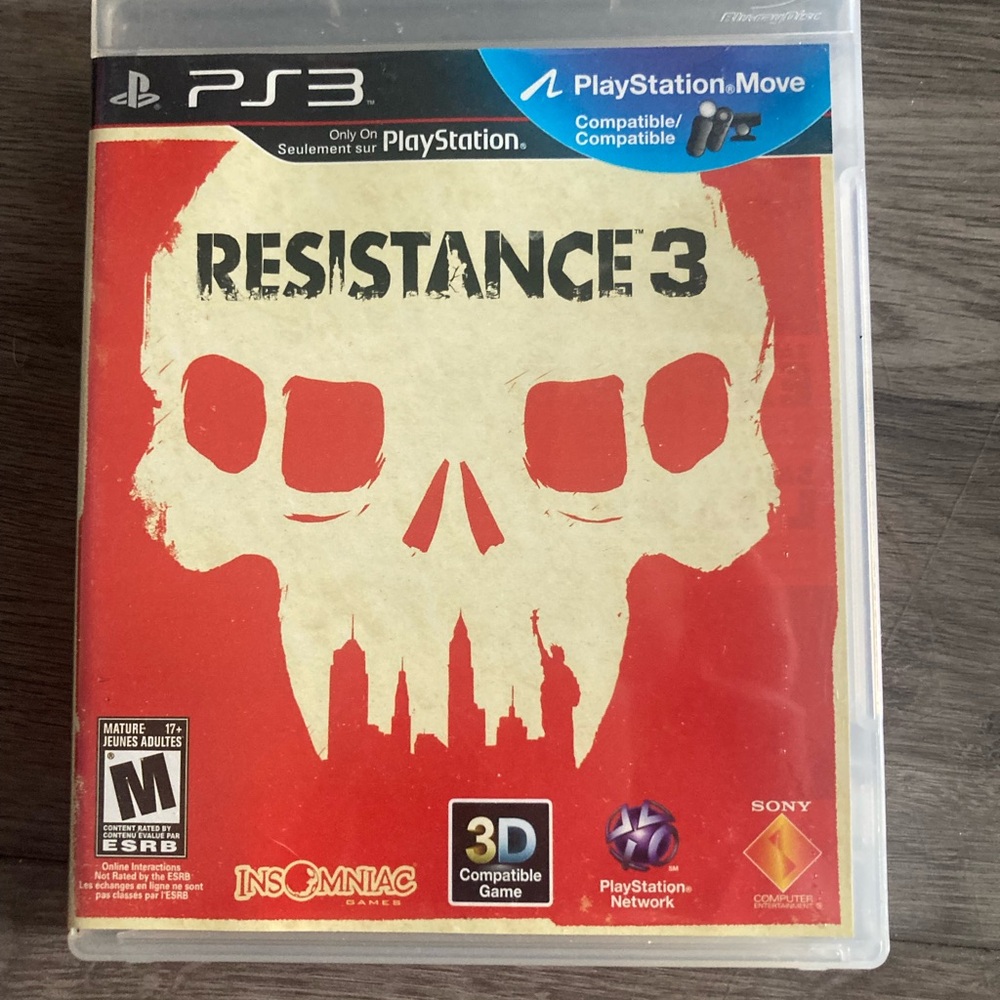 Sony Resistance 3 for PS3
